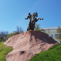 Памятник евпатию коловрату в рязани фото