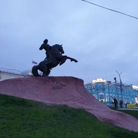 Памятник евпатию коловрату в рязани фото