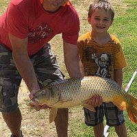 Big carp at Red's Lake