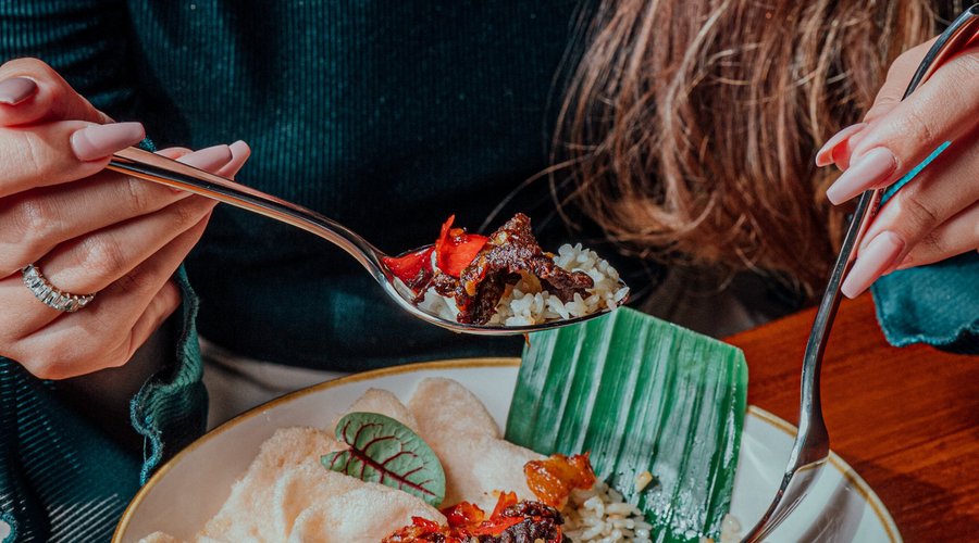 Nasi Paru Pedas to taste an original Indonesian Cuisine 