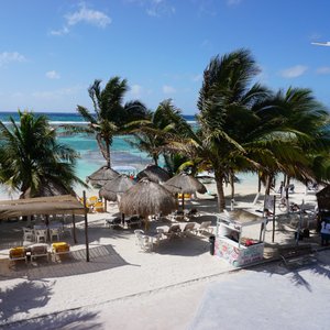 Vue de la terrasse.