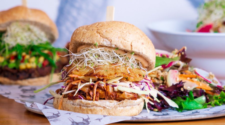 Our Pulled Jackfruit Sammy