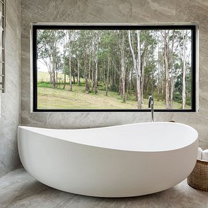 Villa Lorea - Terrazzo Stone bath for 2