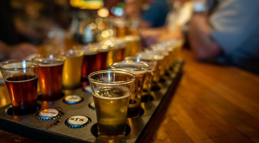 Our sampler offers a variety of 18 beers. A great way to find your favorite!