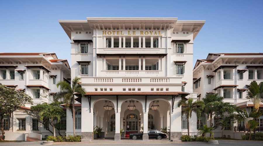 Raffles Hotel Le Royal's Facade 