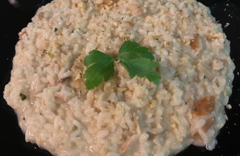Risotto con funghi