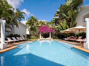The Reef House Adults Only Bespoke Escapes in Palm Cove, image may contain: Villa, Resort, Hotel, Pool