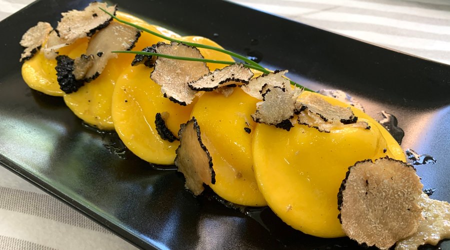 Cappellacci di burrata al Tartufo