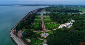 Royal Orchid Brindavan Garden Palace & Spa in Krishnarajasagara, image may contain: Land, Outdoors, Sea, Water