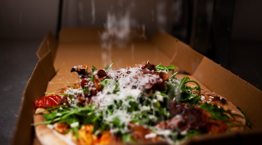 We serve Stone Baked Pizzas, all lovingly prepared by our Kitchen Team. This is our "L'italiano" Pizza.
