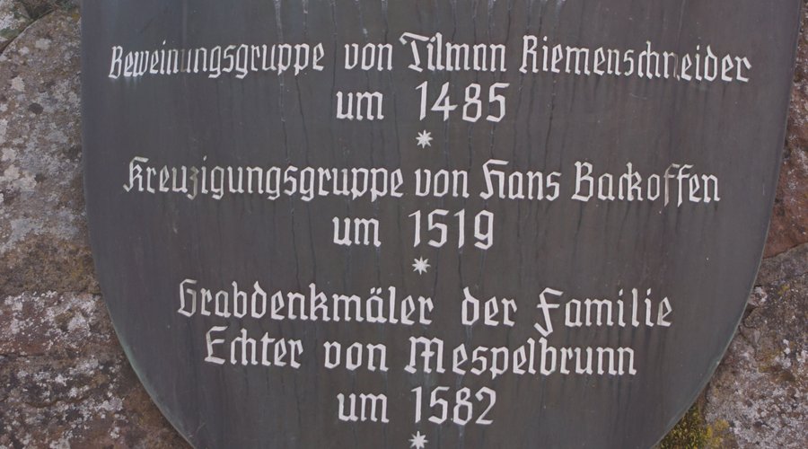 Erklärendes Schild