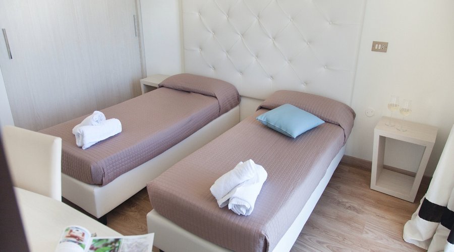 camere twin su richiesta