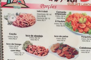 Cardápio