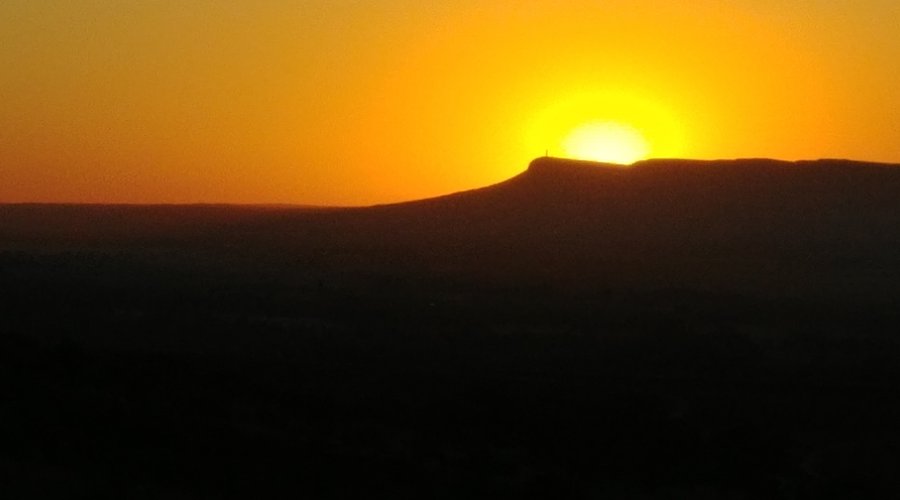 Sunset over the Skeerpoort valley