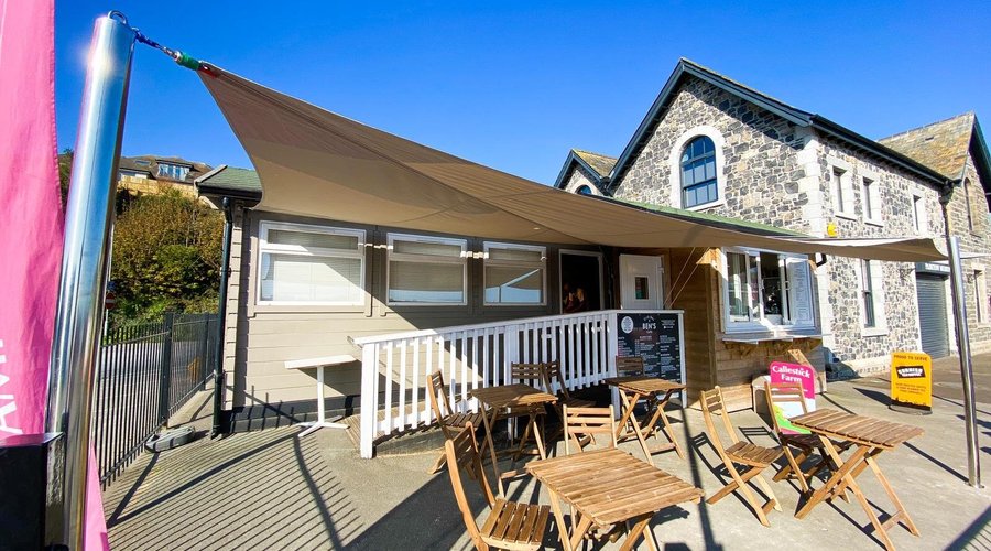 Outdoor seating area
