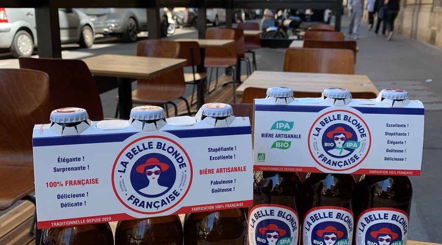La Belle Blonde Française se dévoile au CK