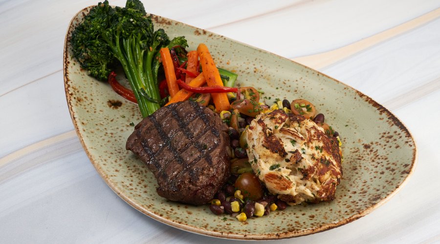 Surf & Turf at Ballpark Cafe