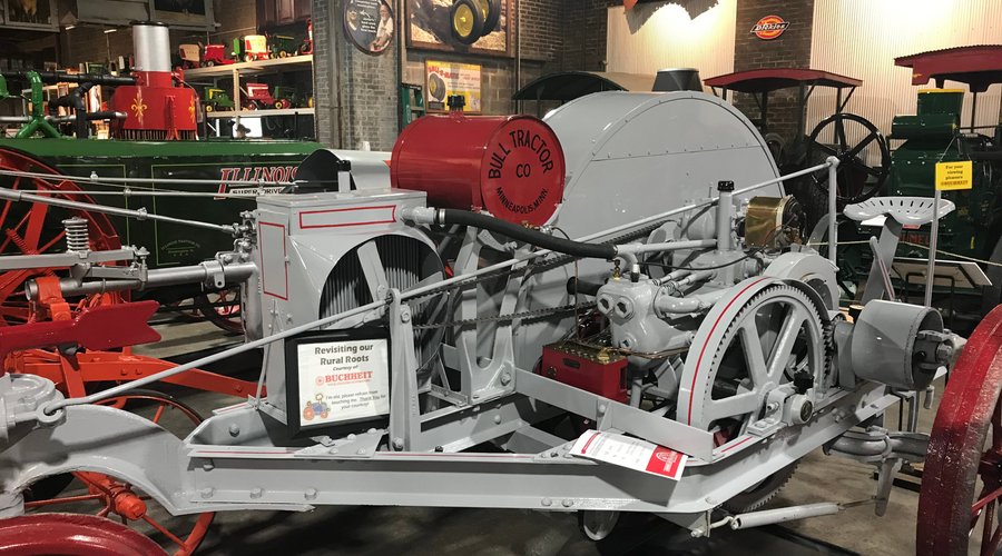 The Little Bull 5-12 was the first commercially produced small gas engine tractor