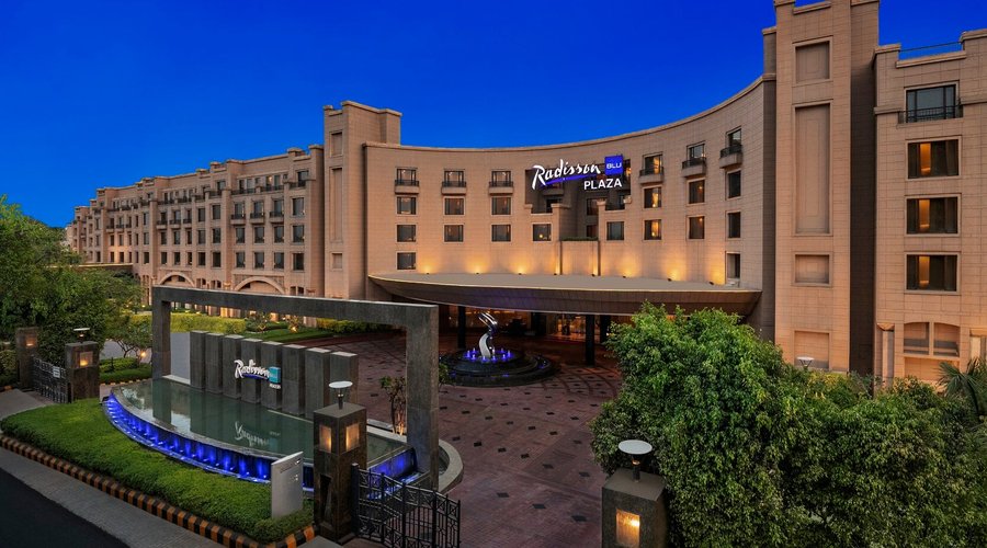 Hotel Façade - Evening View 
