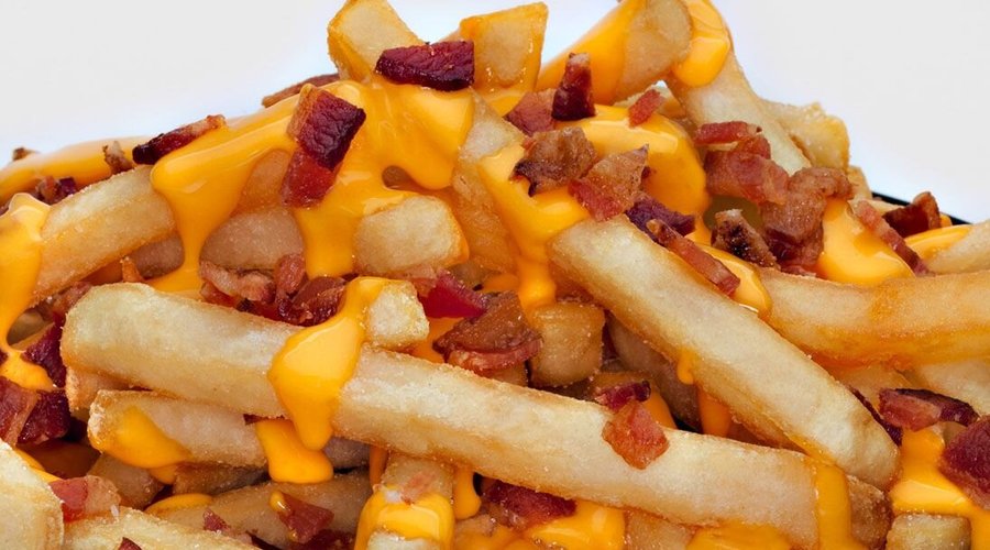Rustic Potato with Cheddar and Bacon
