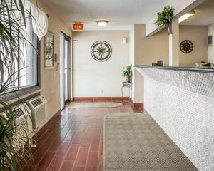Econo Lodge in Ames, image may contain: Floor, Plant, Lamp, Flooring