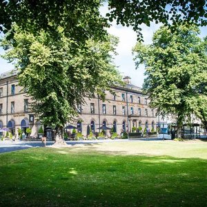 white hart hotel grounds and hotel