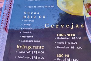 Cardápio