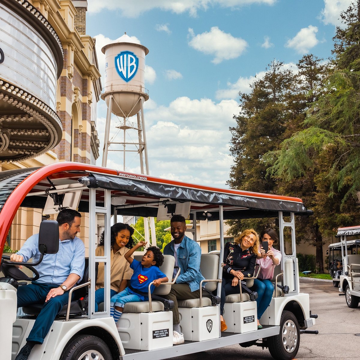 warner brothers tour bus