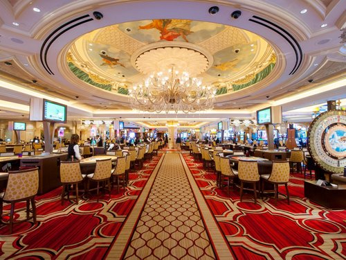 Las Vegas Venetian Casino & Hotel Vintage Resort Fold-Out Guide 