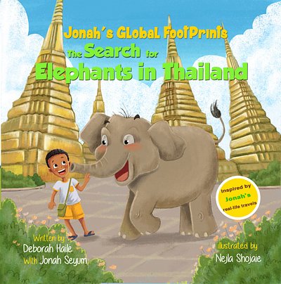 The Search for Elephants in Thailand book cover