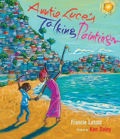 Auntie Luce’s Talking Paintings book cover