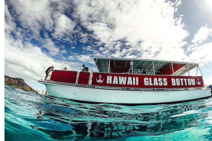 2024 Waikiki Beach Glass Bottom Boat Cruise