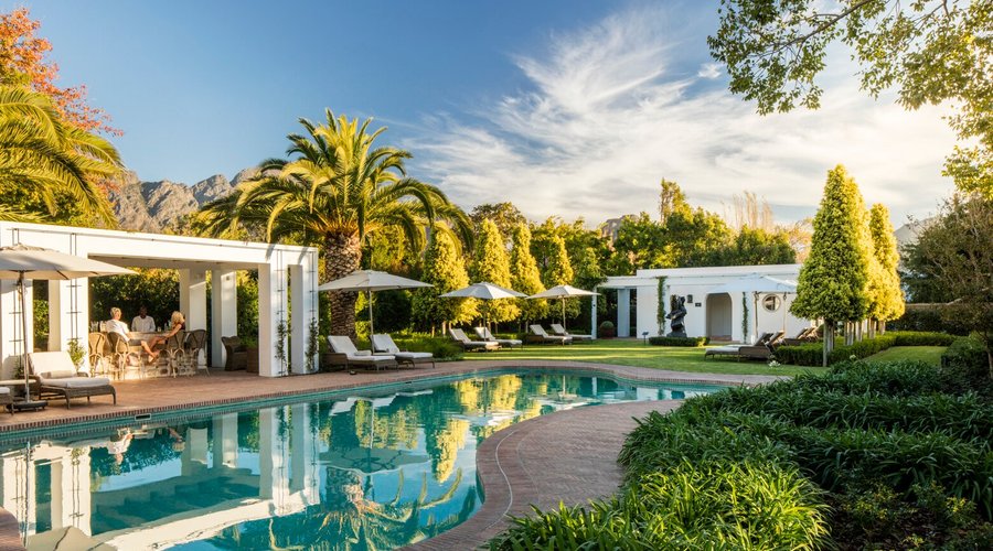Leeu House - Pool area