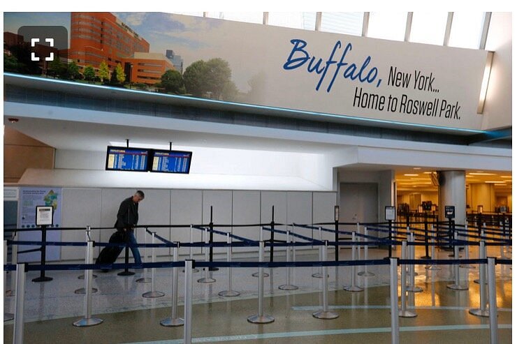 Buffalo airport to Toronto image