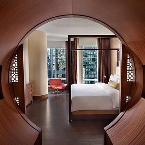 Shangri La Suite Master Bedroom Entrance