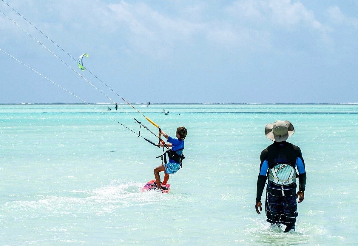 Kitesurfing Занзибар