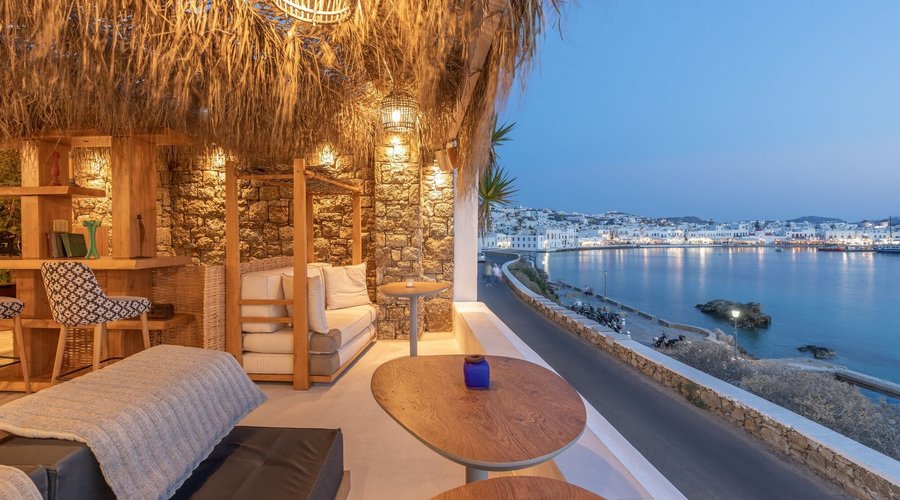 Blu blu Mykonos view 