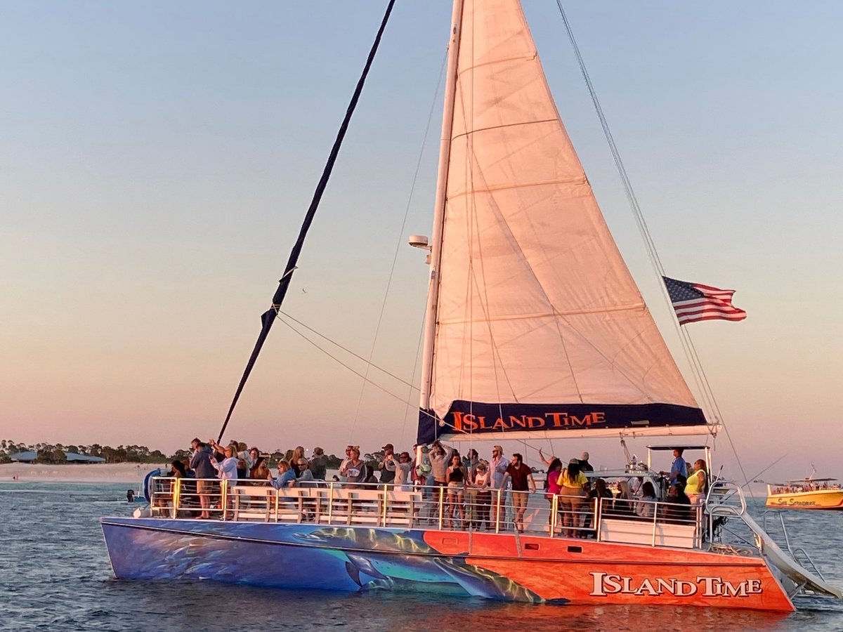 island time catamaran panama city beach