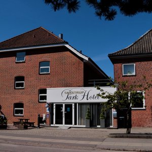 Hotellets hovedindgang