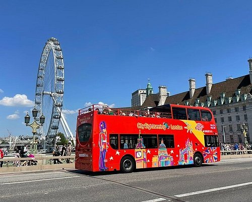 red bus tour london