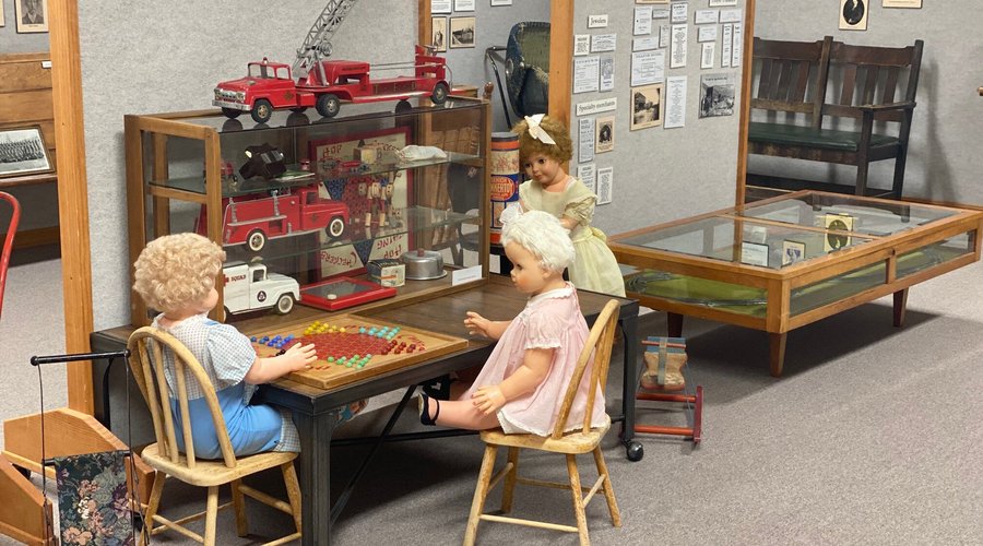 Our newest exhibit of vintage toys! 