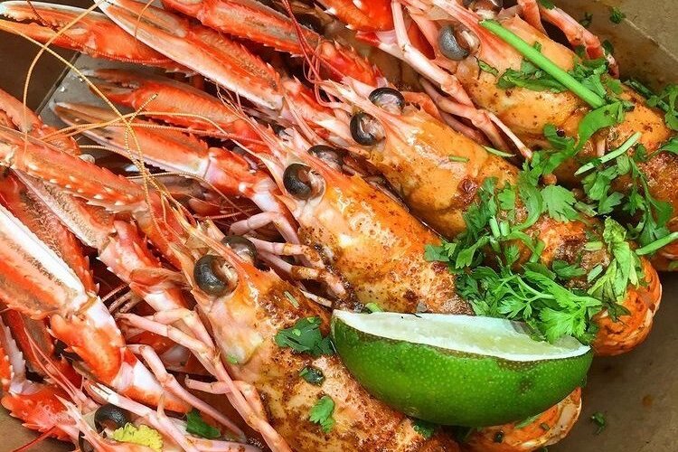 Arran langoustines