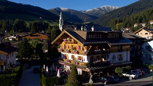 Hotel Stauder in Dobbiaco, image may contain: Hotel, Neighborhood, Villa, Resort