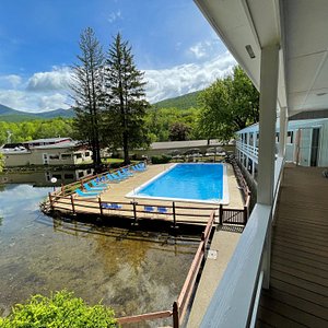 #Outdoor Pool at Woodwards White Mountain Resort 