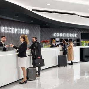 Hotel lobby