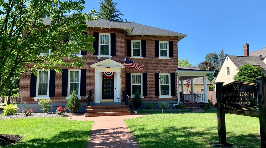 Front of Grand House