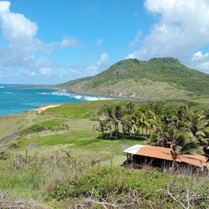 Vista da pousada.