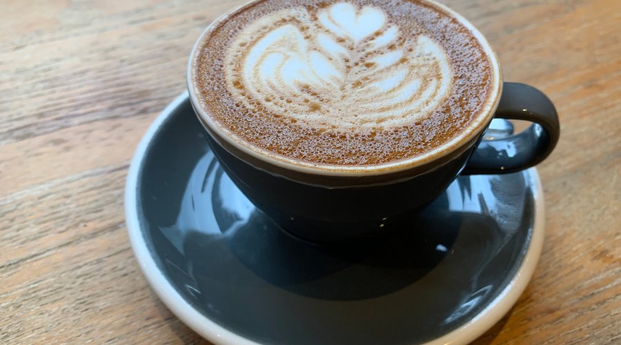 Fineprint Coffee - White coffee in the morning
