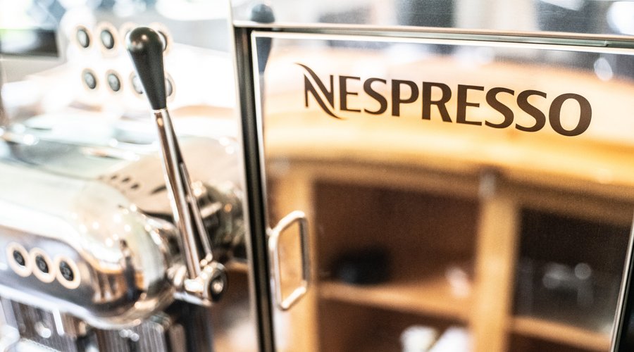 8FIFTY LOUNGE, WITH NESPRESSO COFFEES.