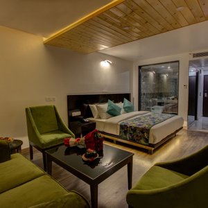 Woodrock Hotel Manali in Manali, image may contain: Hotel, Resort, Villa, Garden